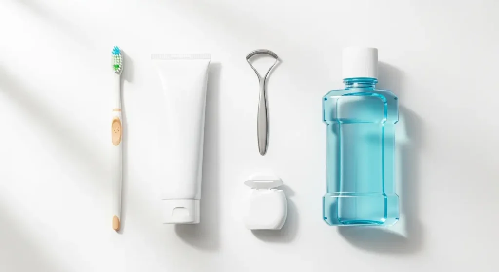 Produits de hygiène bucco-dentaire quotidienne pour lutter contre la mauvaise haleine